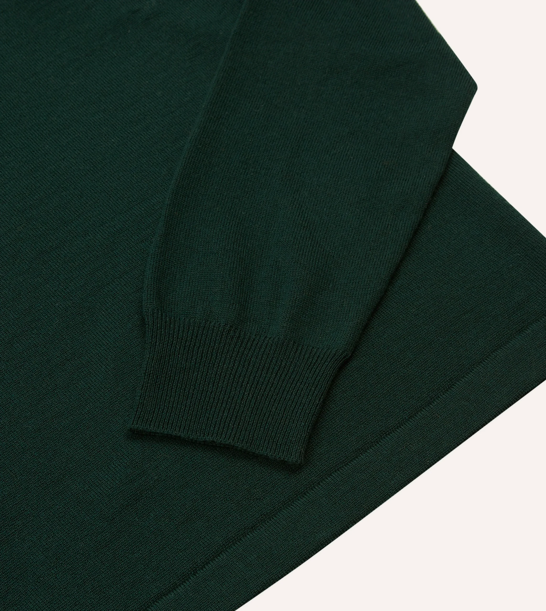 Drake’s Merino Wool Knitted Rugby Shirt