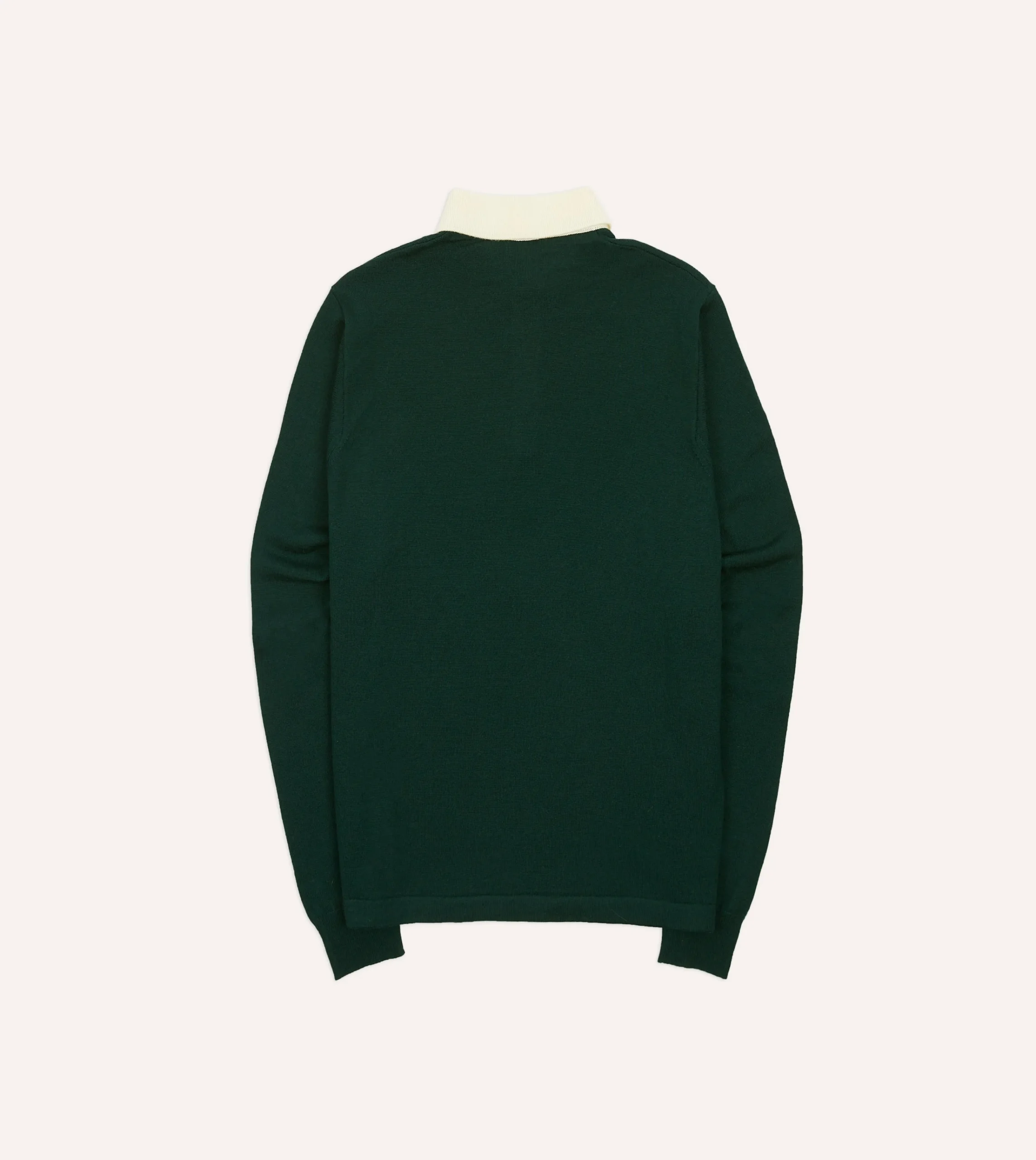 Drake’s Merino Wool Knitted Rugby Shirt