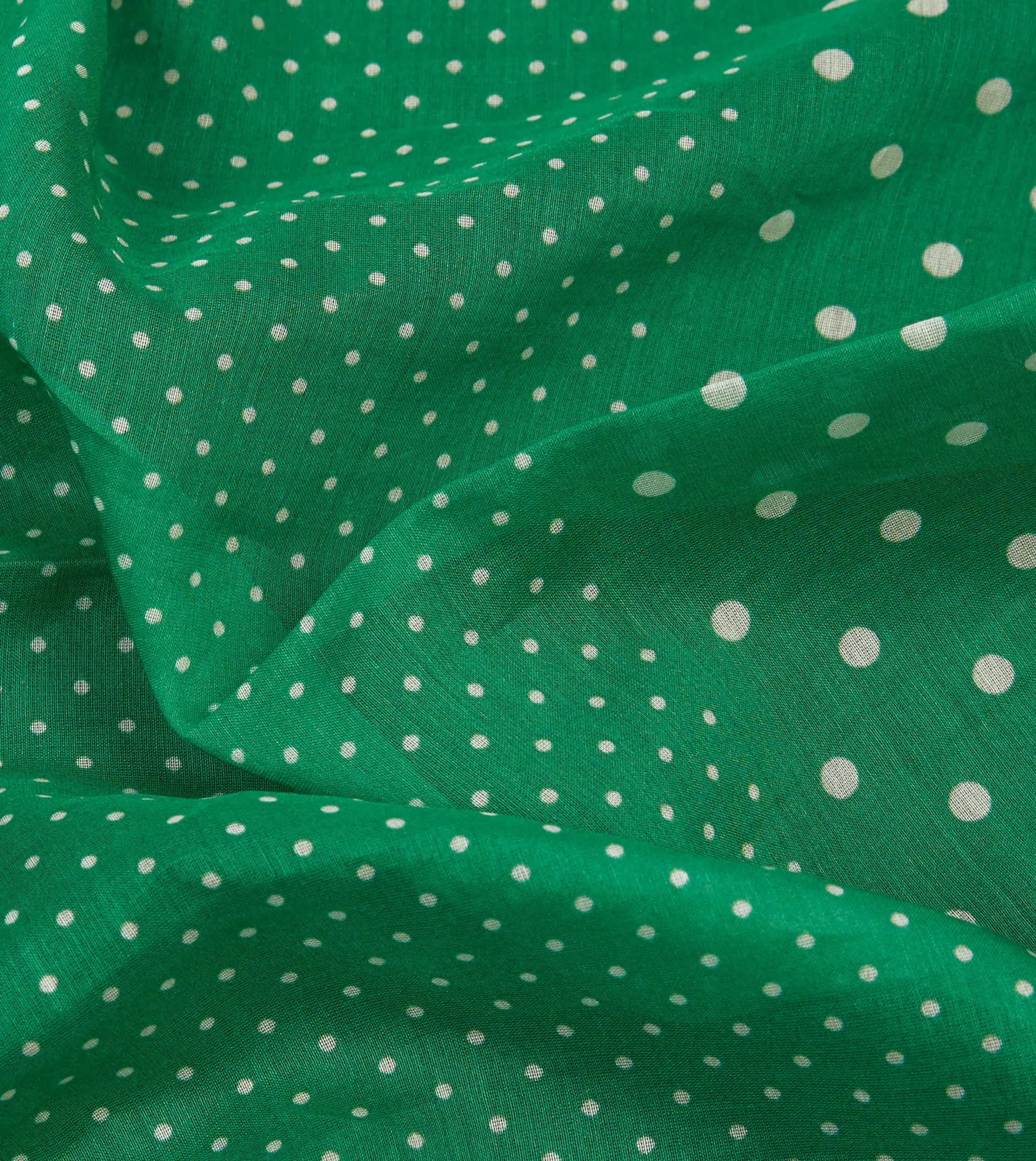 Drake’s Spot Border Print Cotton-Silk Pocket Square
