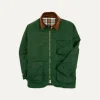 Drake’s Waxed Coverall Jacket