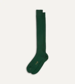 Drake’s Wool Over-the-Calf Socks