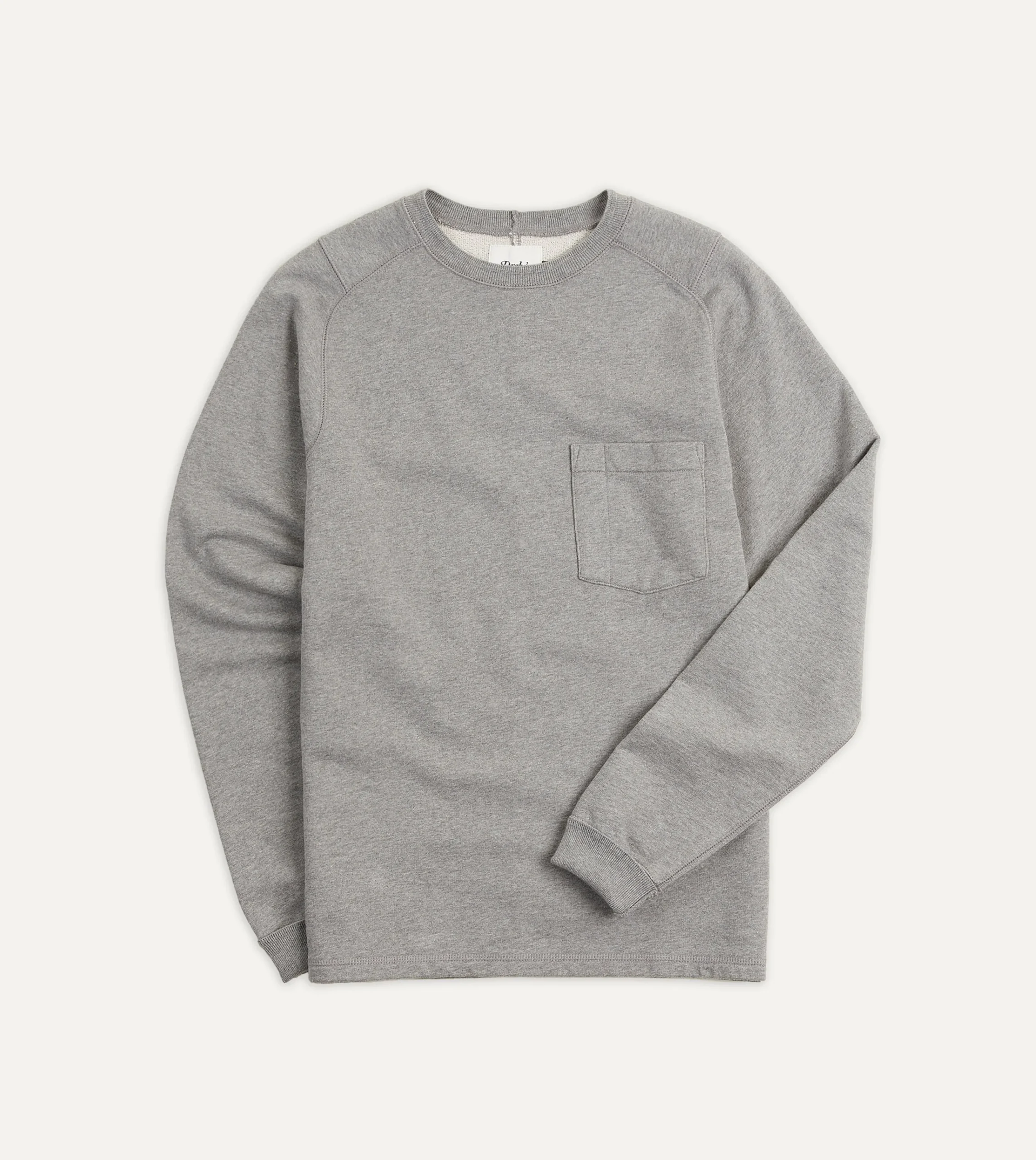 Drake’s Cotton Long-Sleeve Hiking Sweatshirt