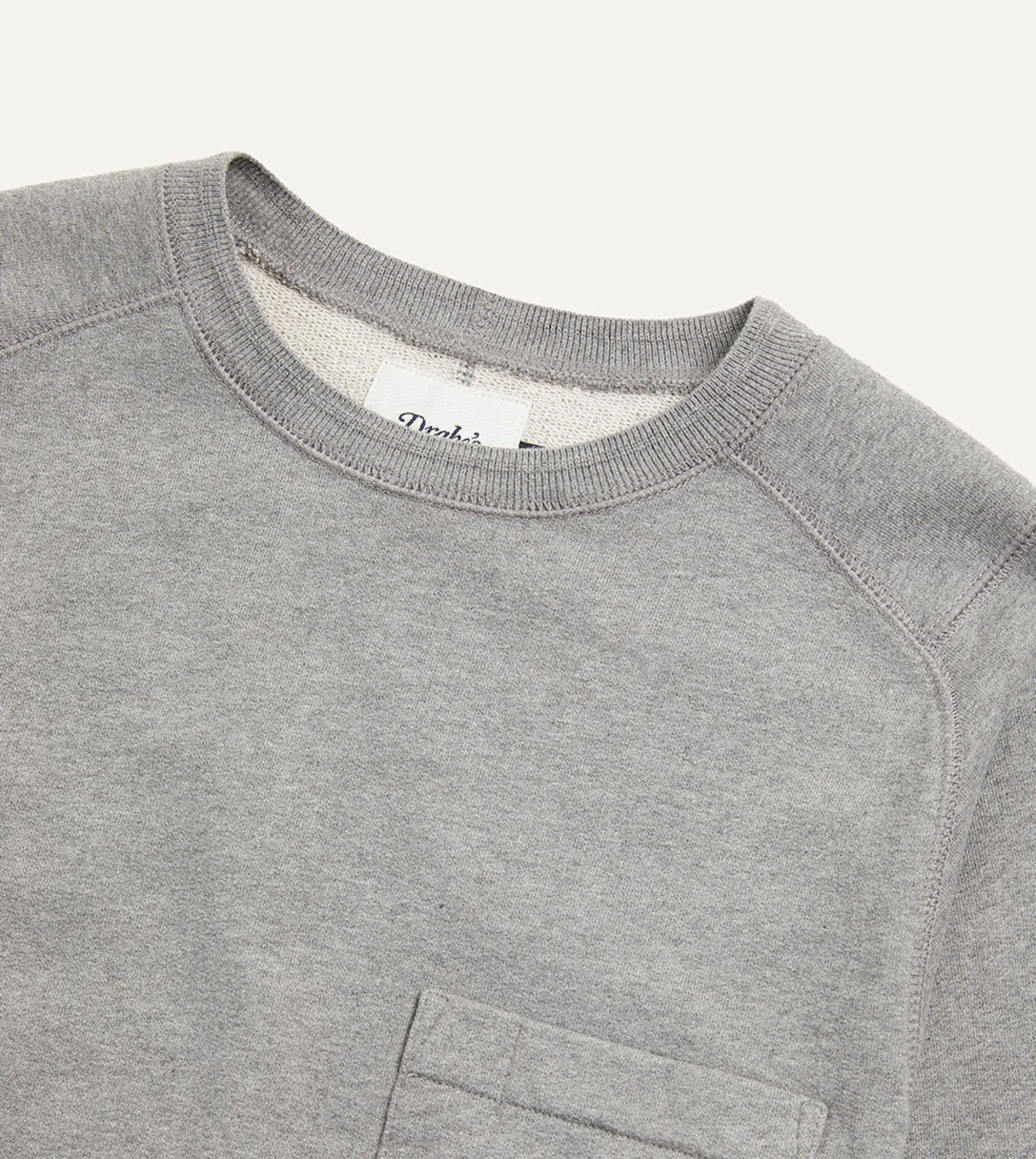 Drake’s Cotton Long-Sleeve Hiking Sweatshirt