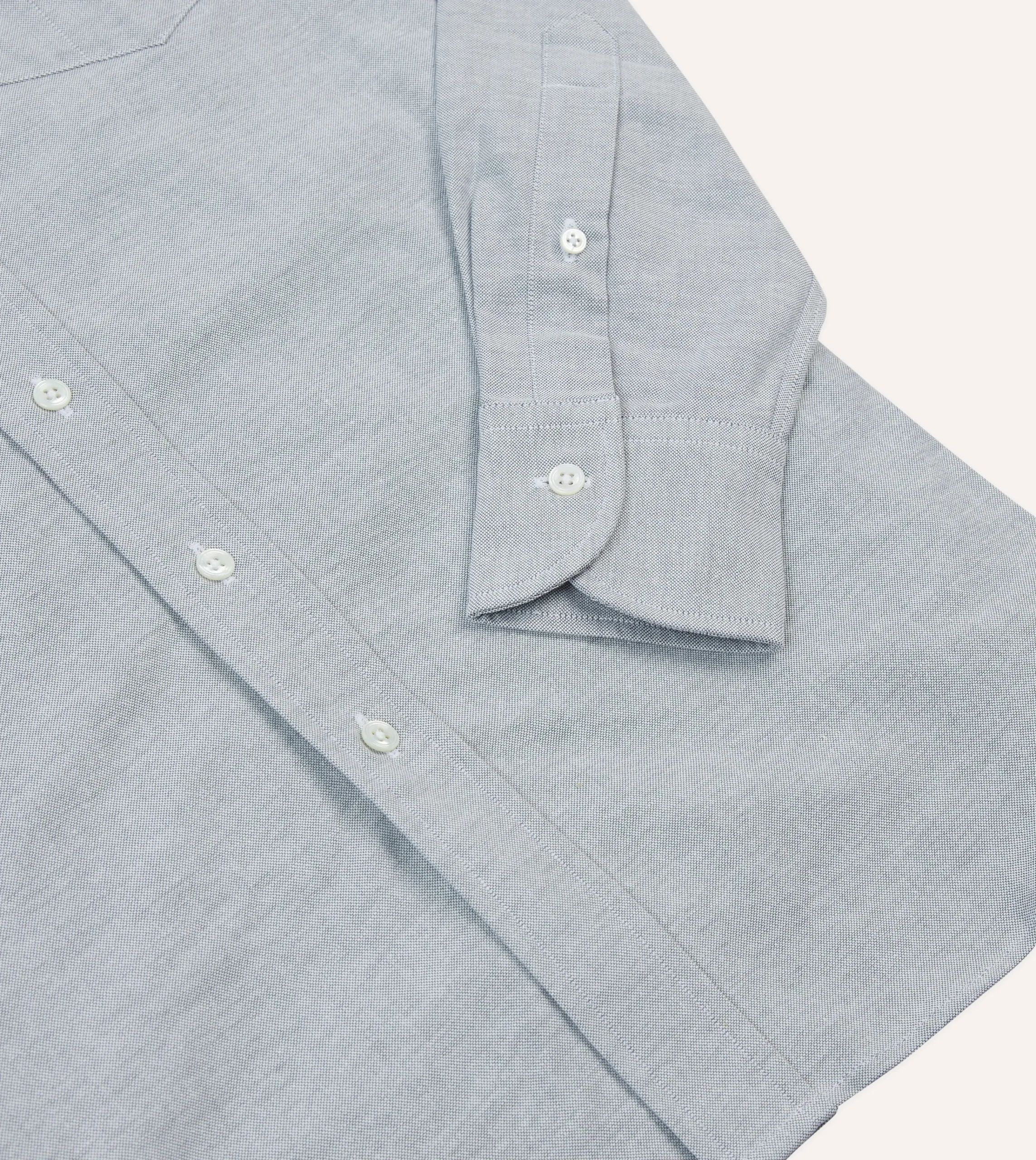Drake’s Cotton Oxford Cloth Button-Down Shirt