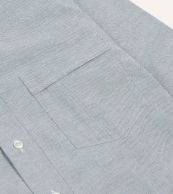 Drake’s Cotton Oxford Cloth Button-Down Shirt
