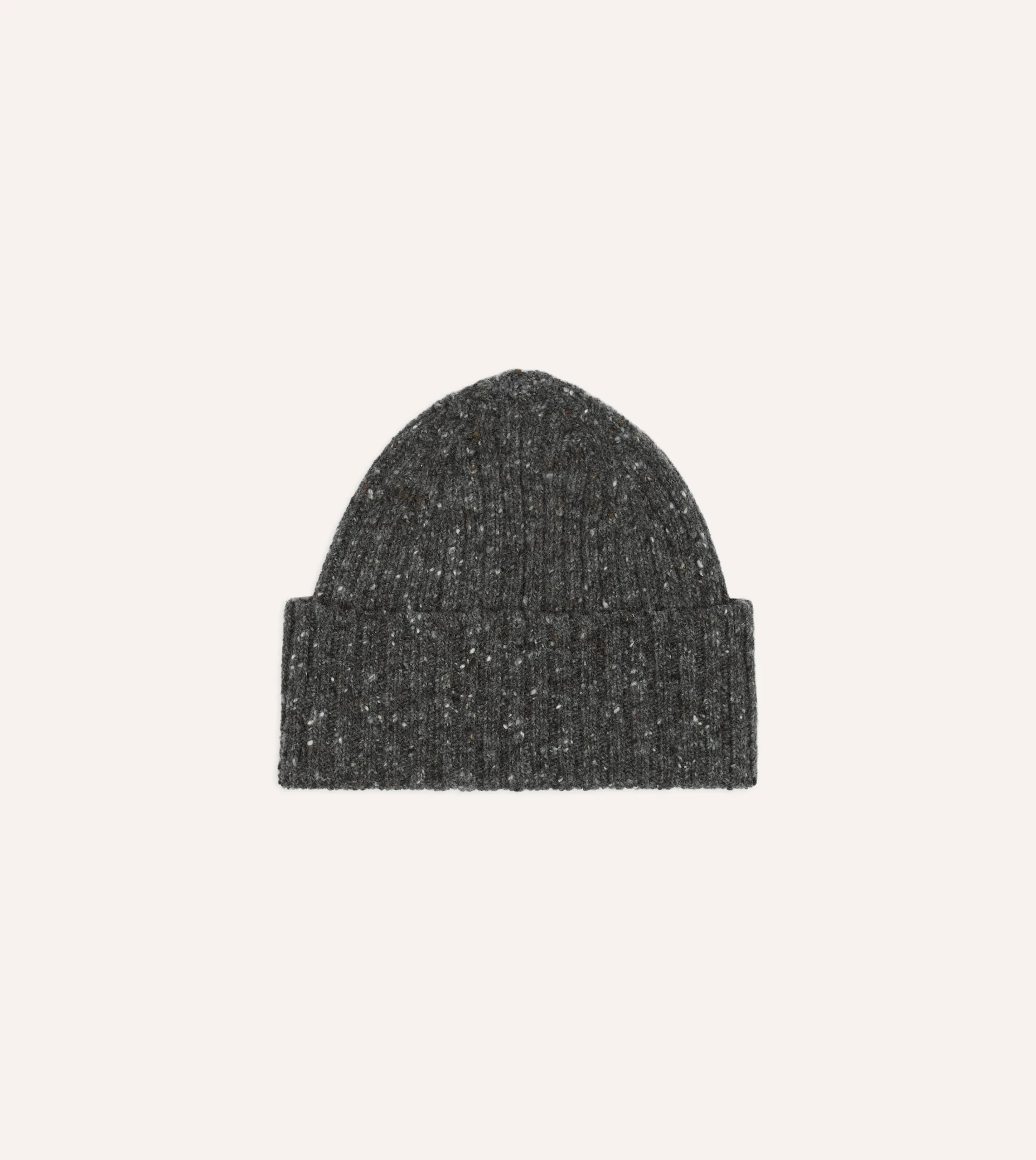 Drake’s Donegal Ribbed Merino Knit Cap
