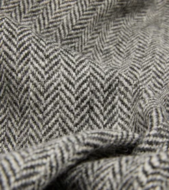 Drake’s Grey Herringbone Harris Tweed Games Blazer Mk. VII