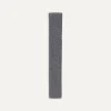 Drake’s Grey Knitted Cashmere Wool Solid Colour Tie