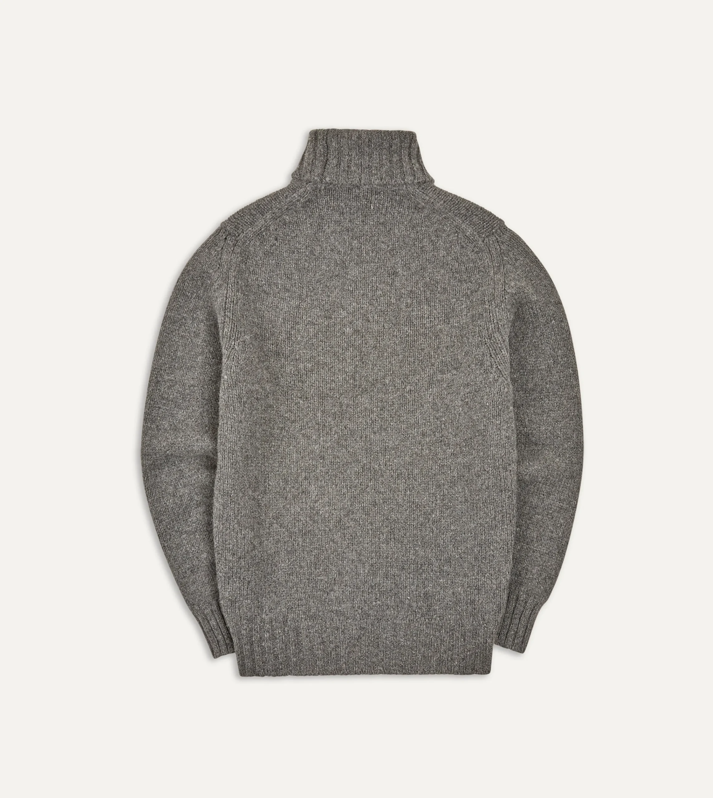 Drake’s Lambswool Submariner Roll Neck Jumper