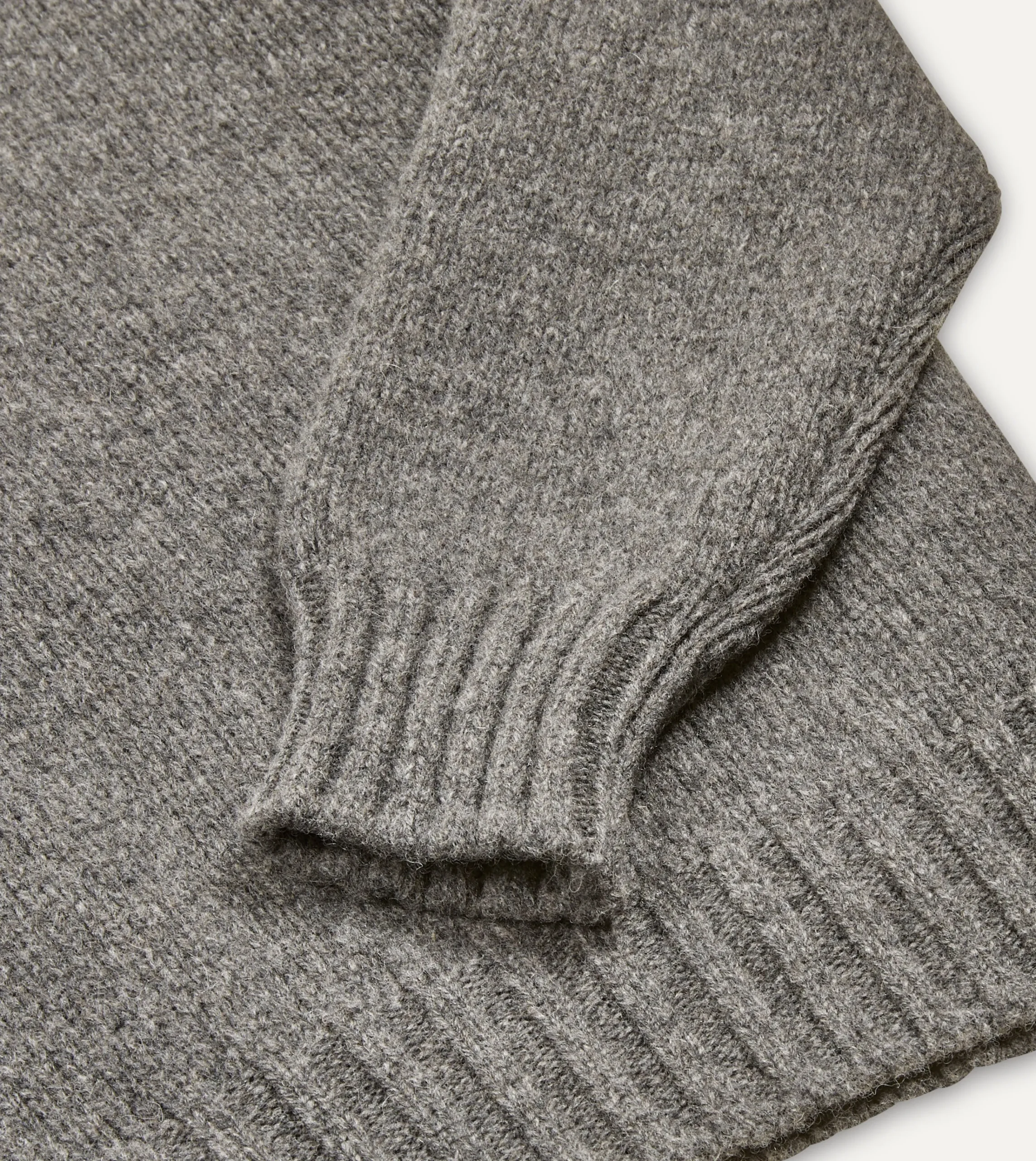 Drake’s Lambswool Submariner Roll Neck Jumper