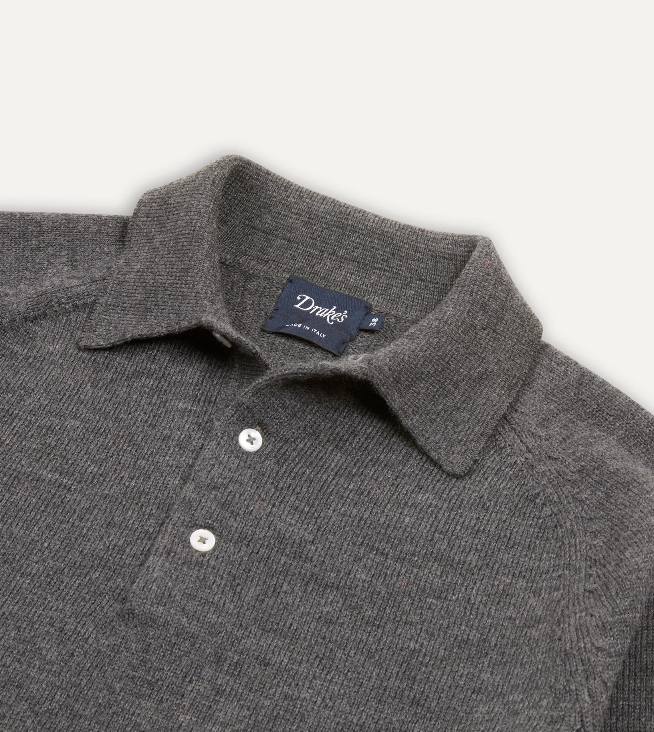 Drake’s Merino Wool Knitted Polo