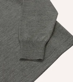 Drake’s Merino Wool Knitted Rugby Shirt