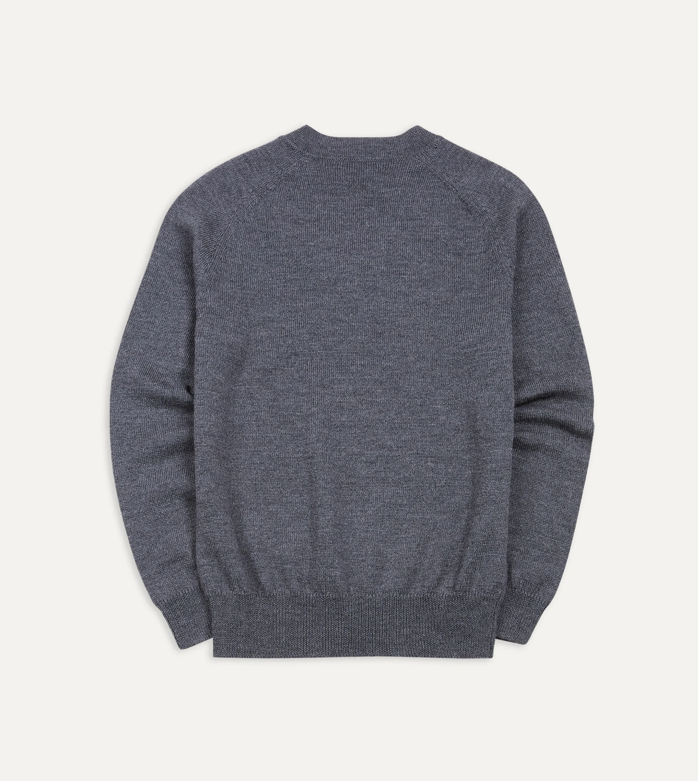 Drake’s Merino Wool V Neck Jumper