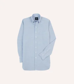 Drake’s Cotton Oxford Cloth Button-Down Shirt