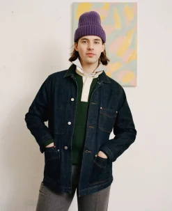 Drake’s Denim Five-Pocket Chore Jacket
