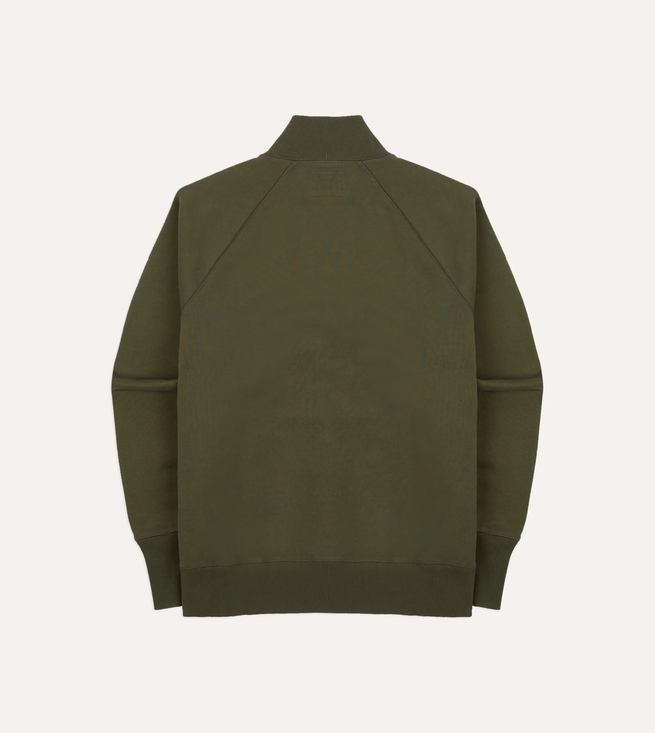Drake’s Cotton Quarter Zip Sweatshirt