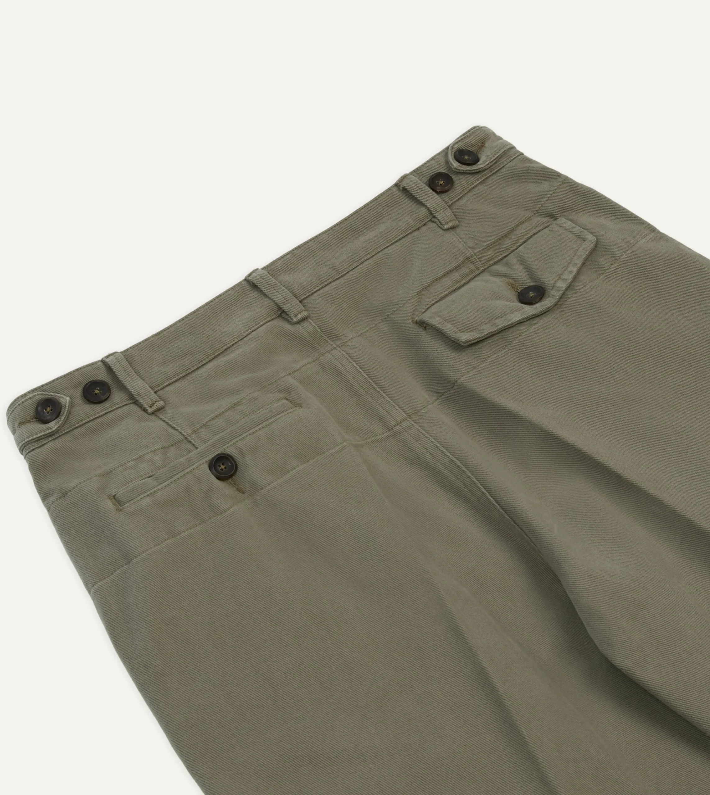 Drake’s Heavy Cotton Twill Games Trousers