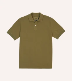 Drake’s Piqué Cotton Polo Shirt