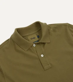 Drake’s Piqué Cotton Polo Shirt