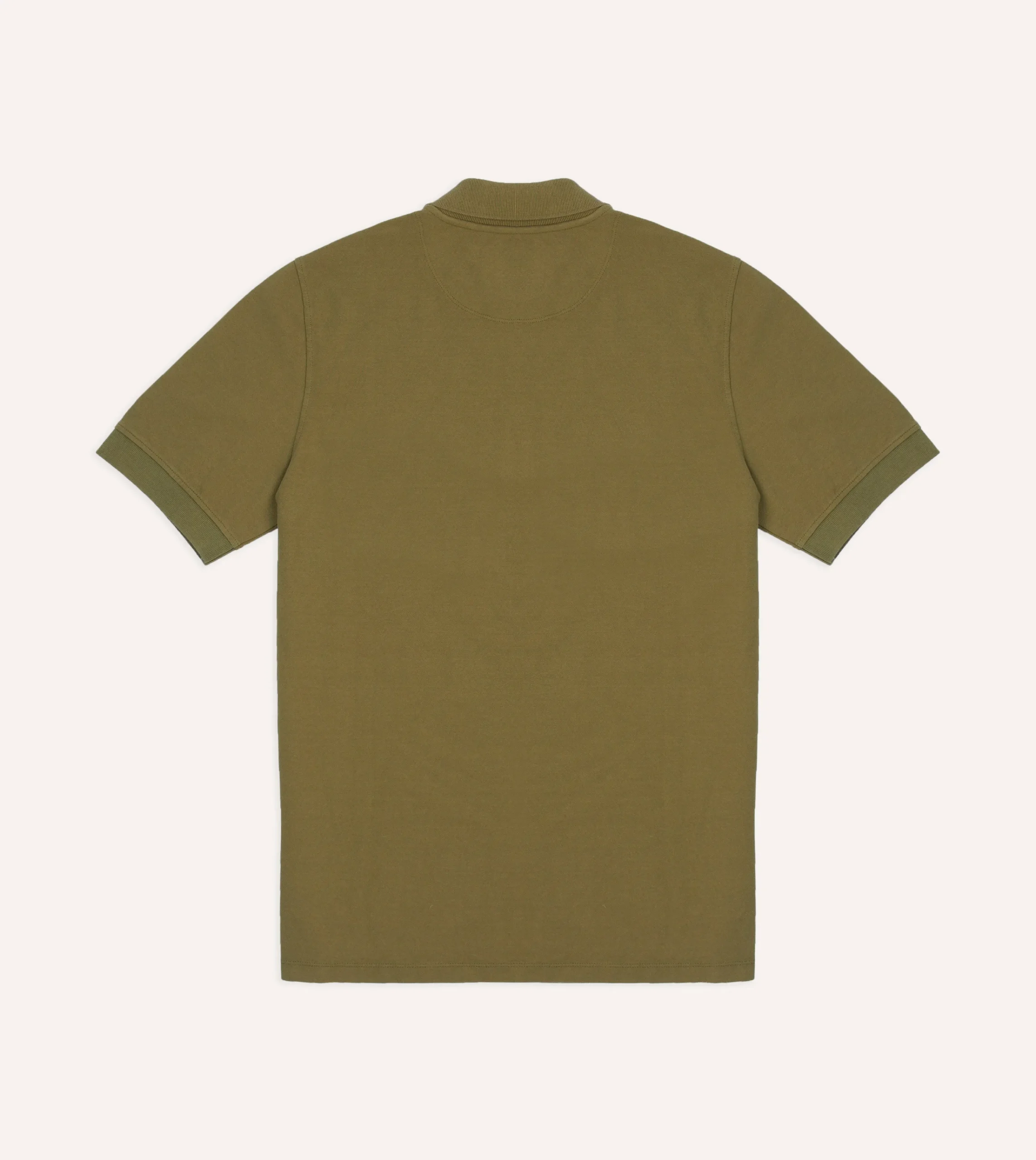 Drake’s Piqué Cotton Polo Shirt