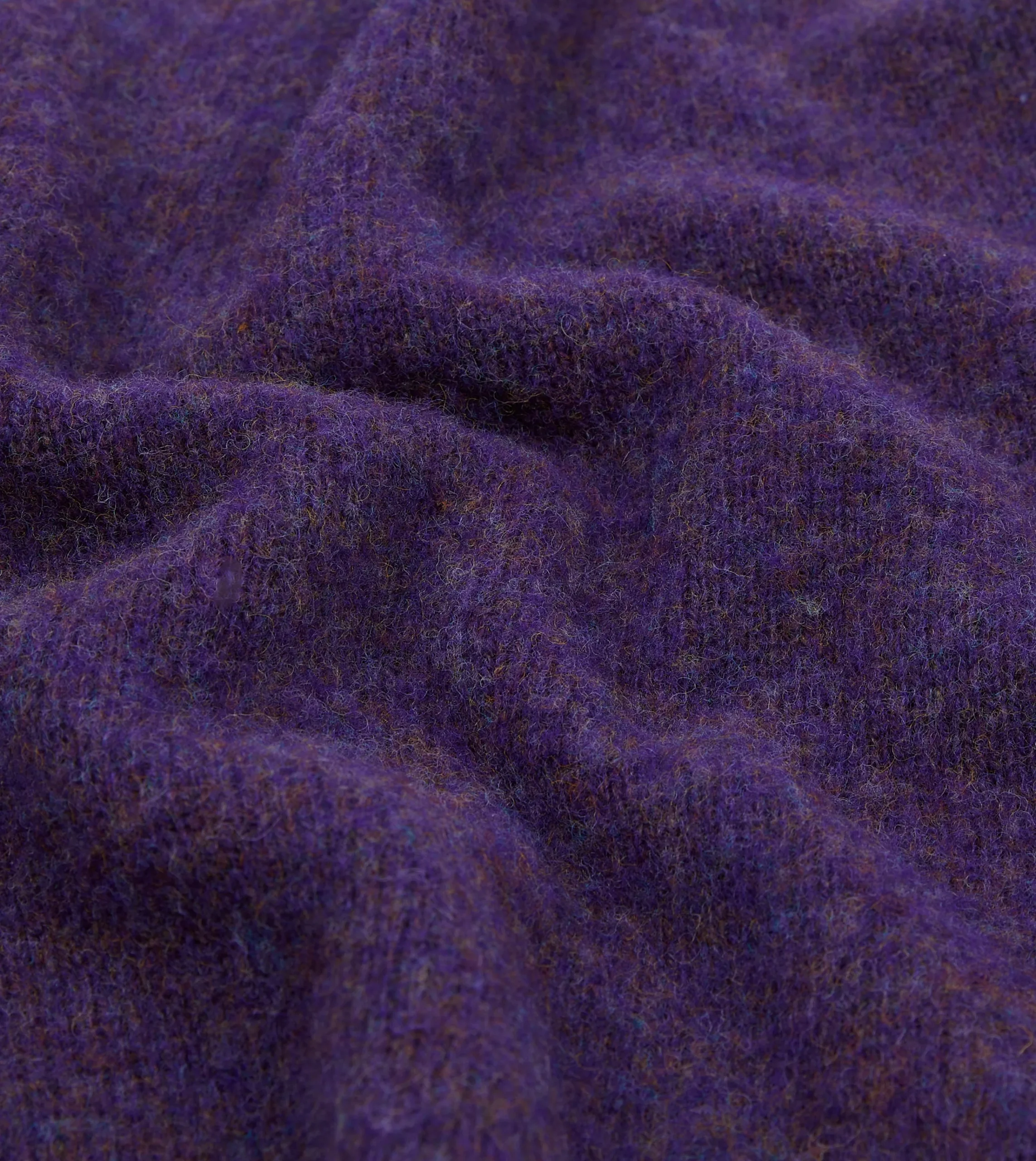Drake’s Brushed Shetland Crew Neck Jumper