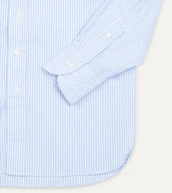 Drake’s Bengal Stripe Cotton Poplin Button-Down Shirt