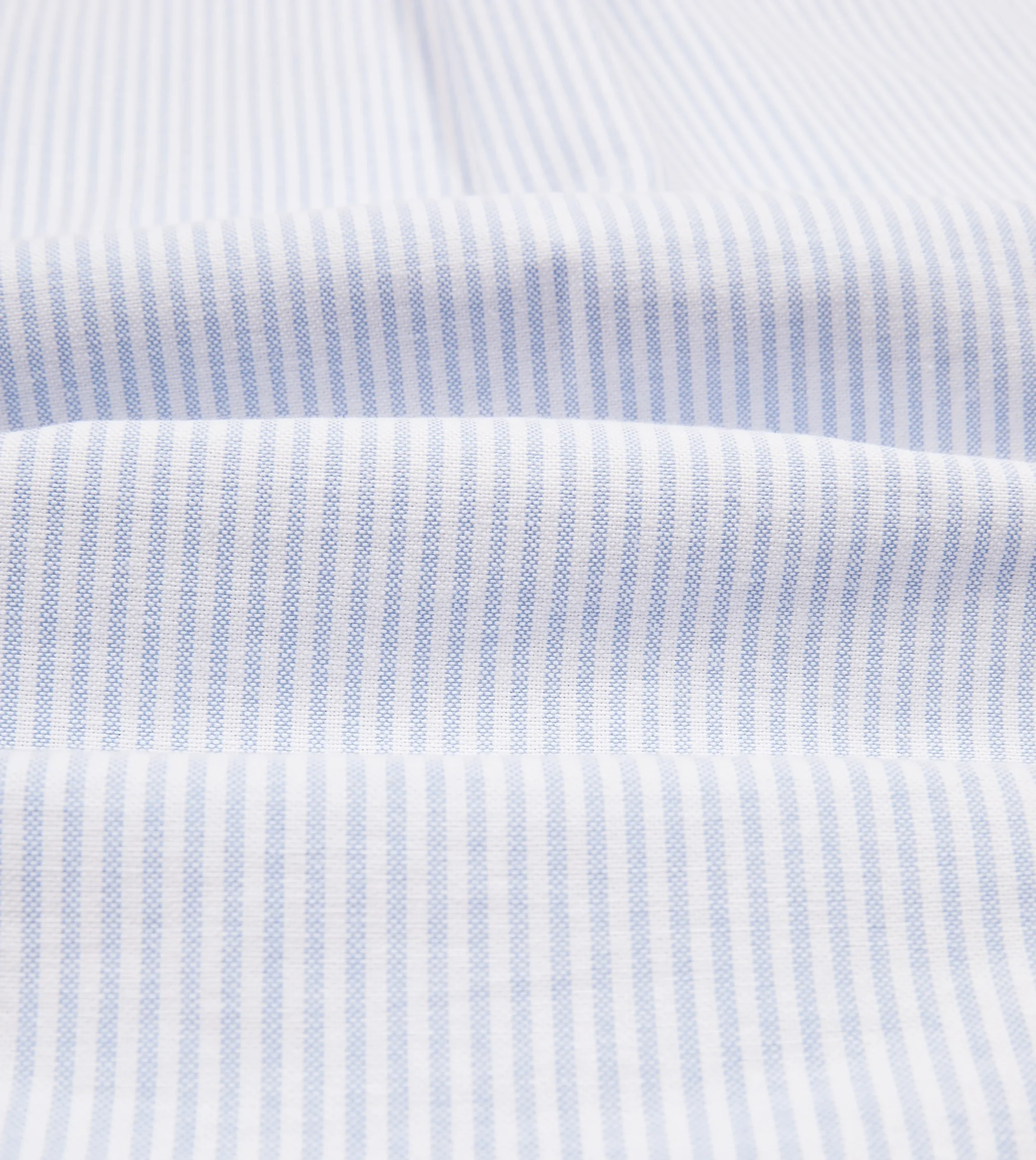 Drake’s Ticking Stripe Cotton Oxford Cloth Button-Down Shirt