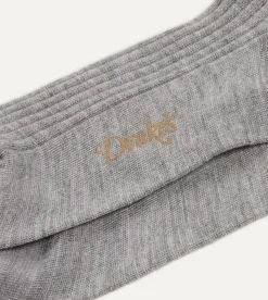 Drake’s Wool Over-The-Calf Socks
