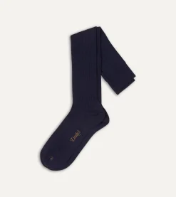Drake’s Wool Over-the-Calf Socks
