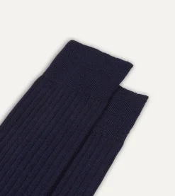Drake’s Wool Over-the-Calf Socks