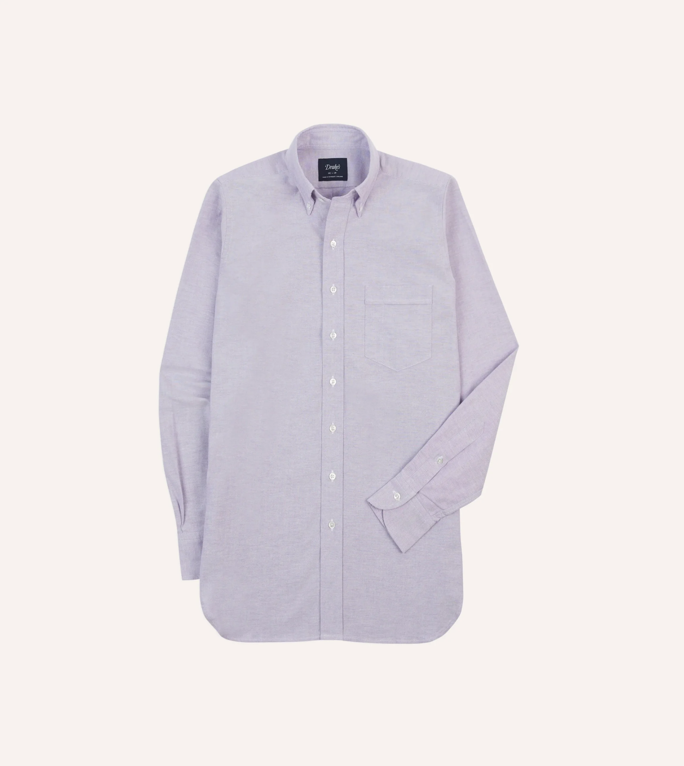 Drake’s Cotton Oxford Cloth Button-Down Shirt
