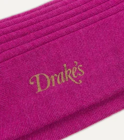 Drake’s Wool Mid-Calf Socks