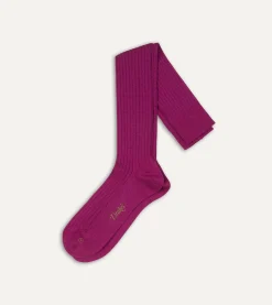 Drake’s Wool Over-the-Calf Socks