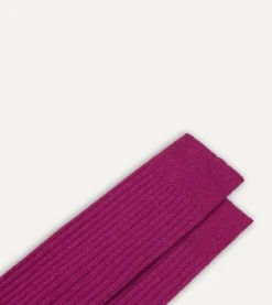 Drake’s Wool Over-the-Calf Socks