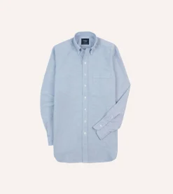 Drake’s Cotton Oxford Cloth Button-Down Shirt