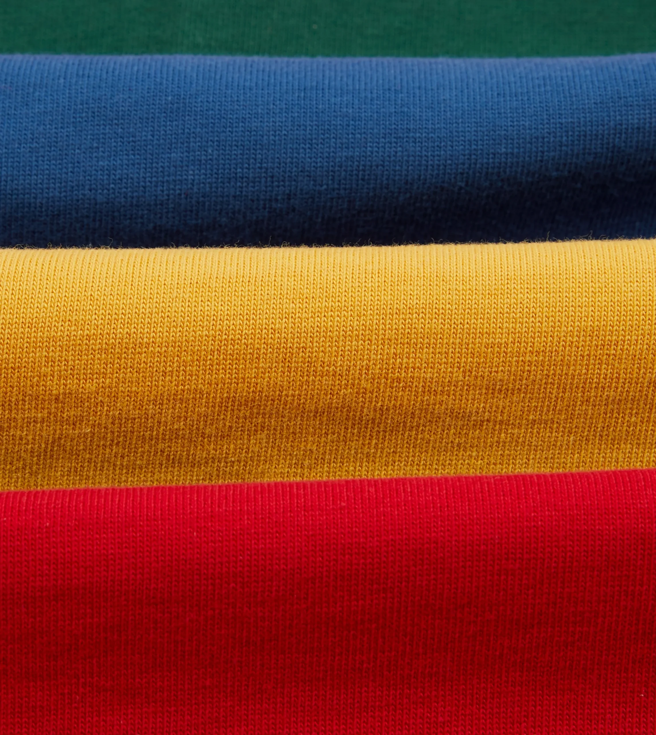 Drake’s Multi Stripe Cotton Rugby Shirt