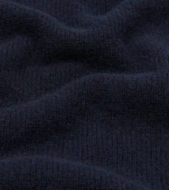 Drake’s Brushed Shetland Mock Neck Jumper