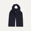 Drake’s Navy Cashmere Scarf