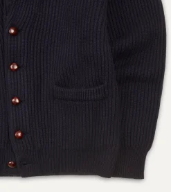 Drake’s Cashmere Shawl Collar Cardigan