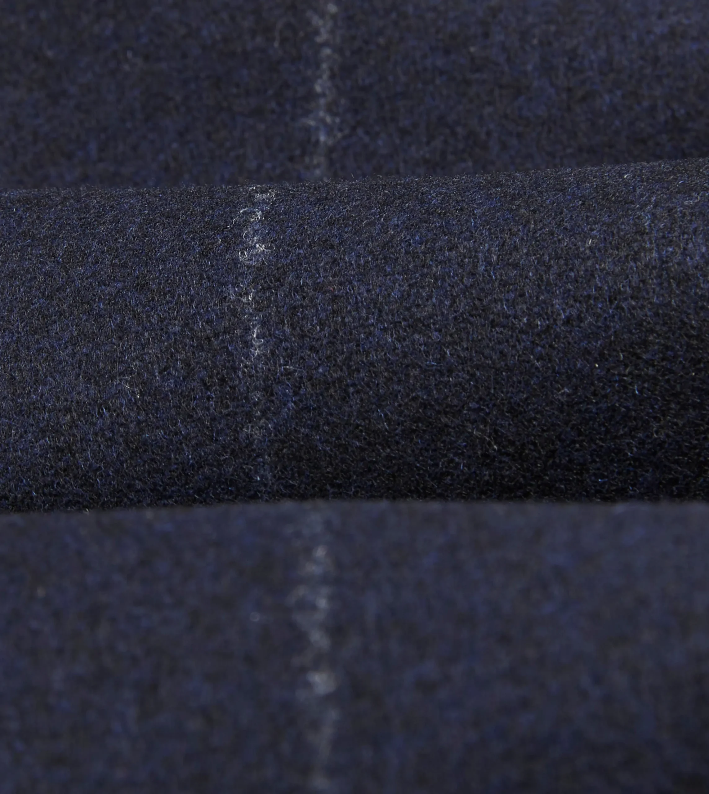 Drake’s Navy Chalkstripe Wool Flannel Single Pleat Trouser