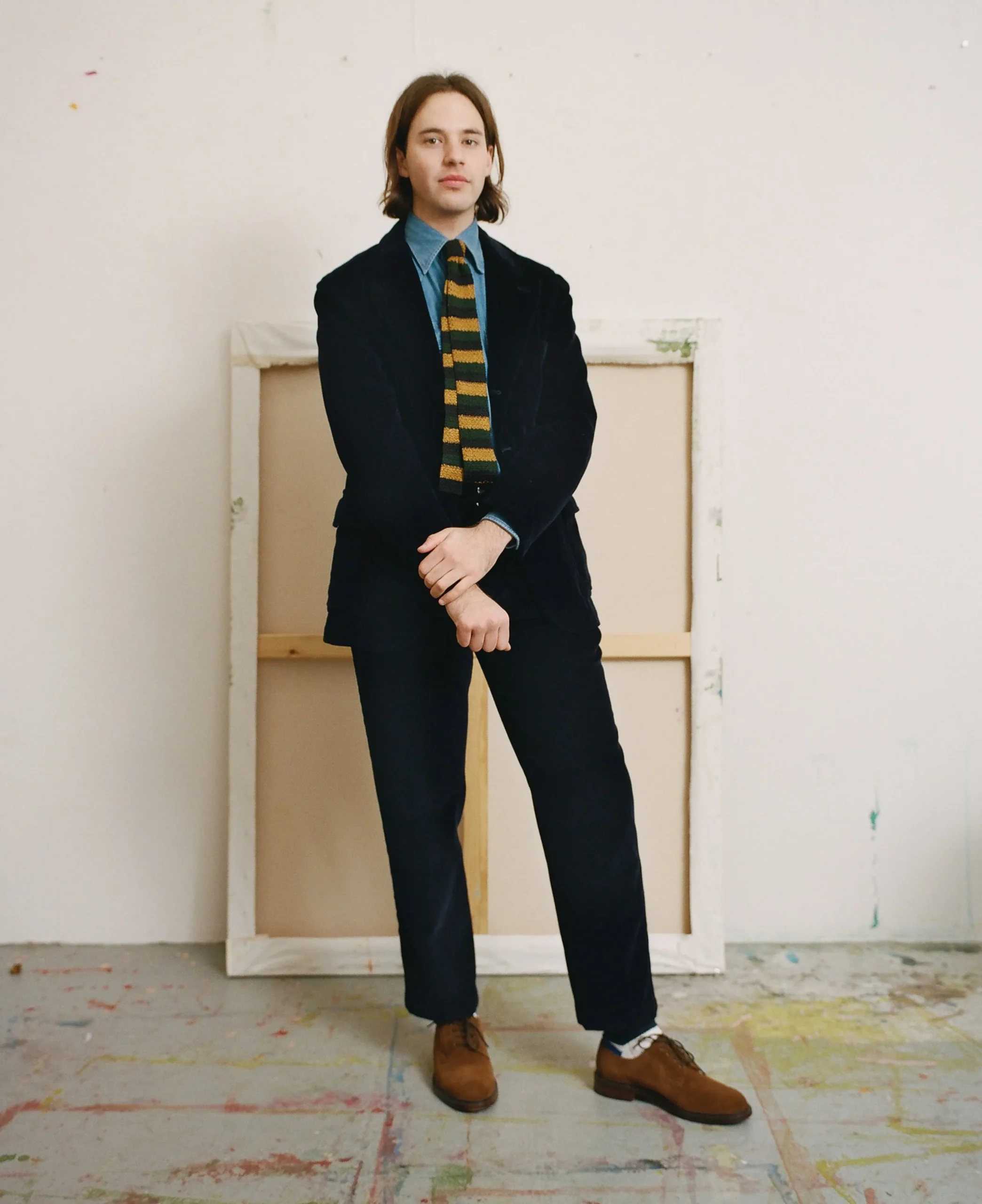 Drake’s Cotton Corduroy Games Trousers