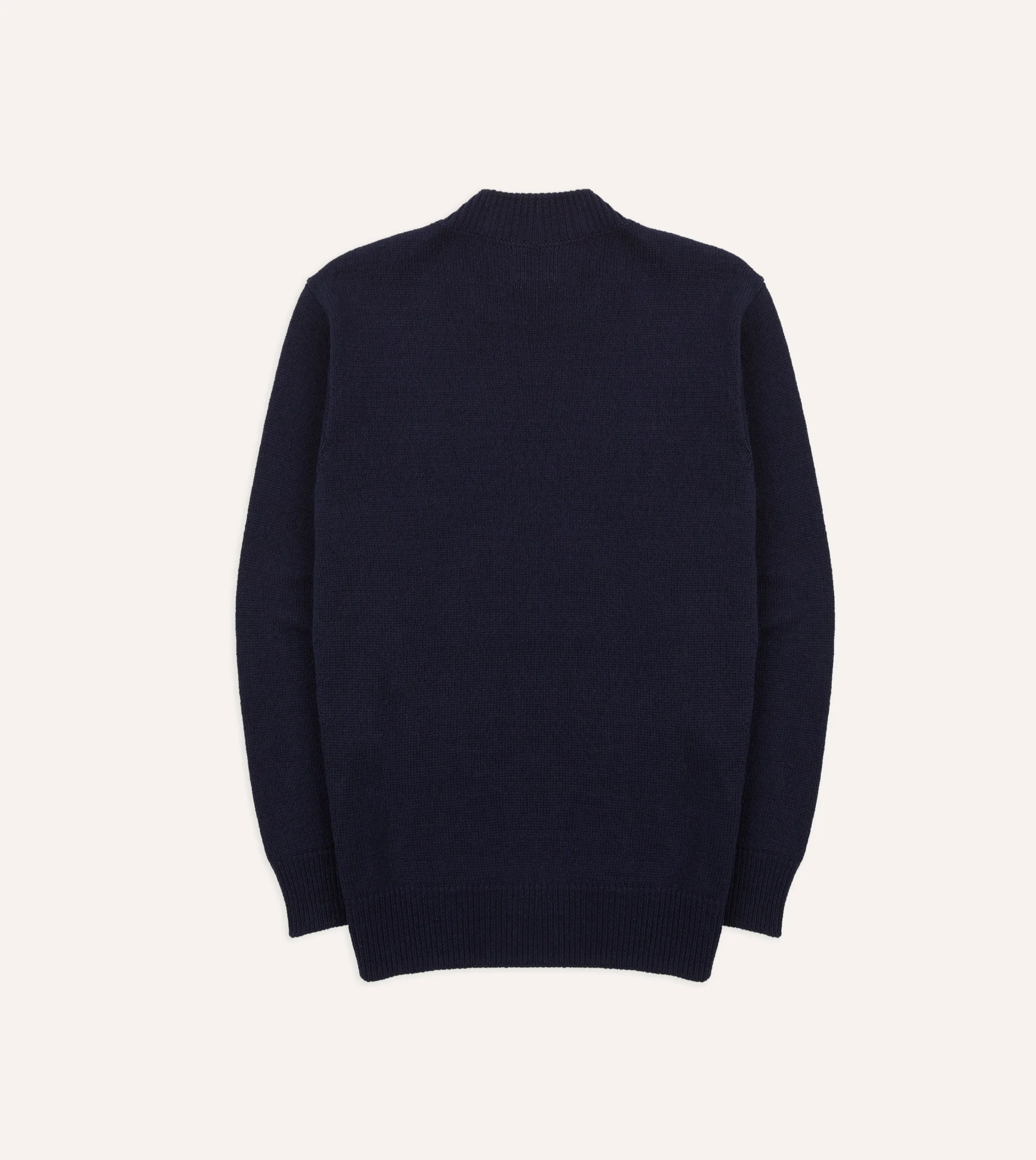 Drake’s Cotton Mock Neck Jumper