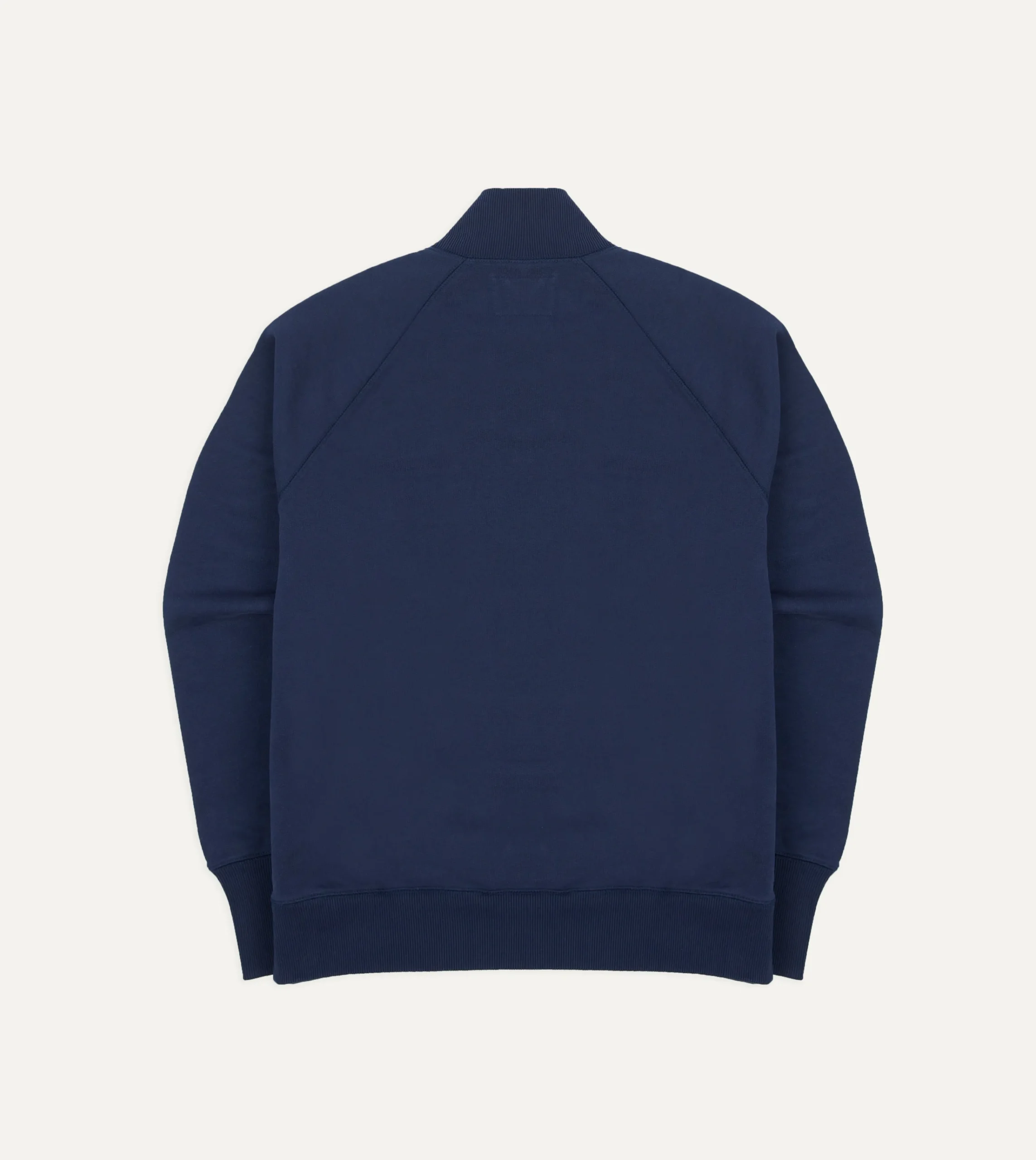 Drake’s Cotton Quarter Zip Sweatshirt