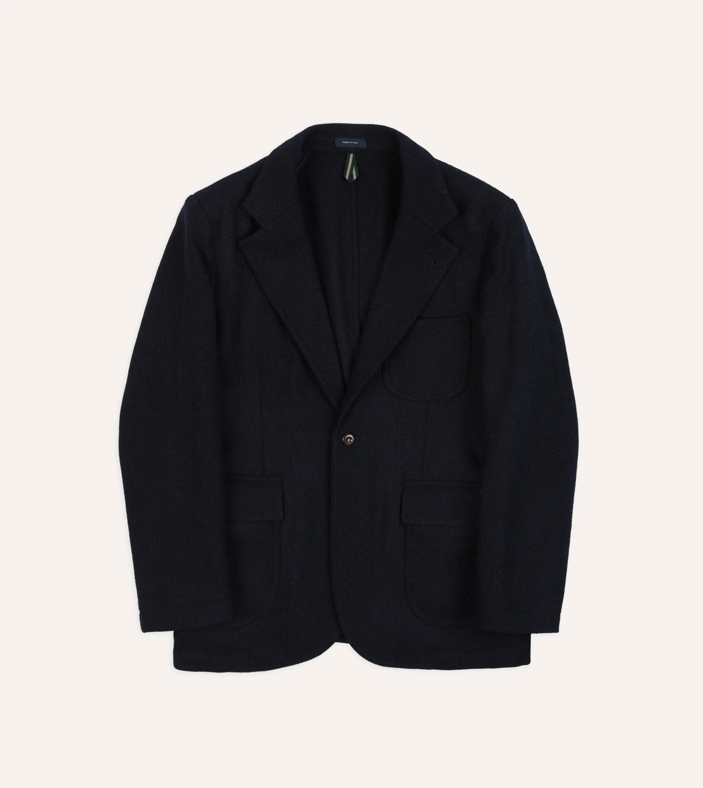 Drake’s Navy Harris Tweed Games Blazer Mk. VII