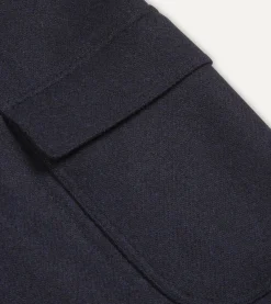 Drake’s Navy Harris Tweed Games Blazer Mk. VII