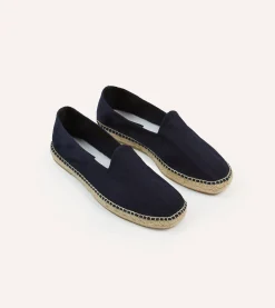 Drake’s Herringbone Cotton Espadrilles