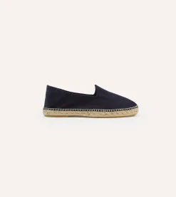 Drake’s Herringbone Cotton Espadrilles