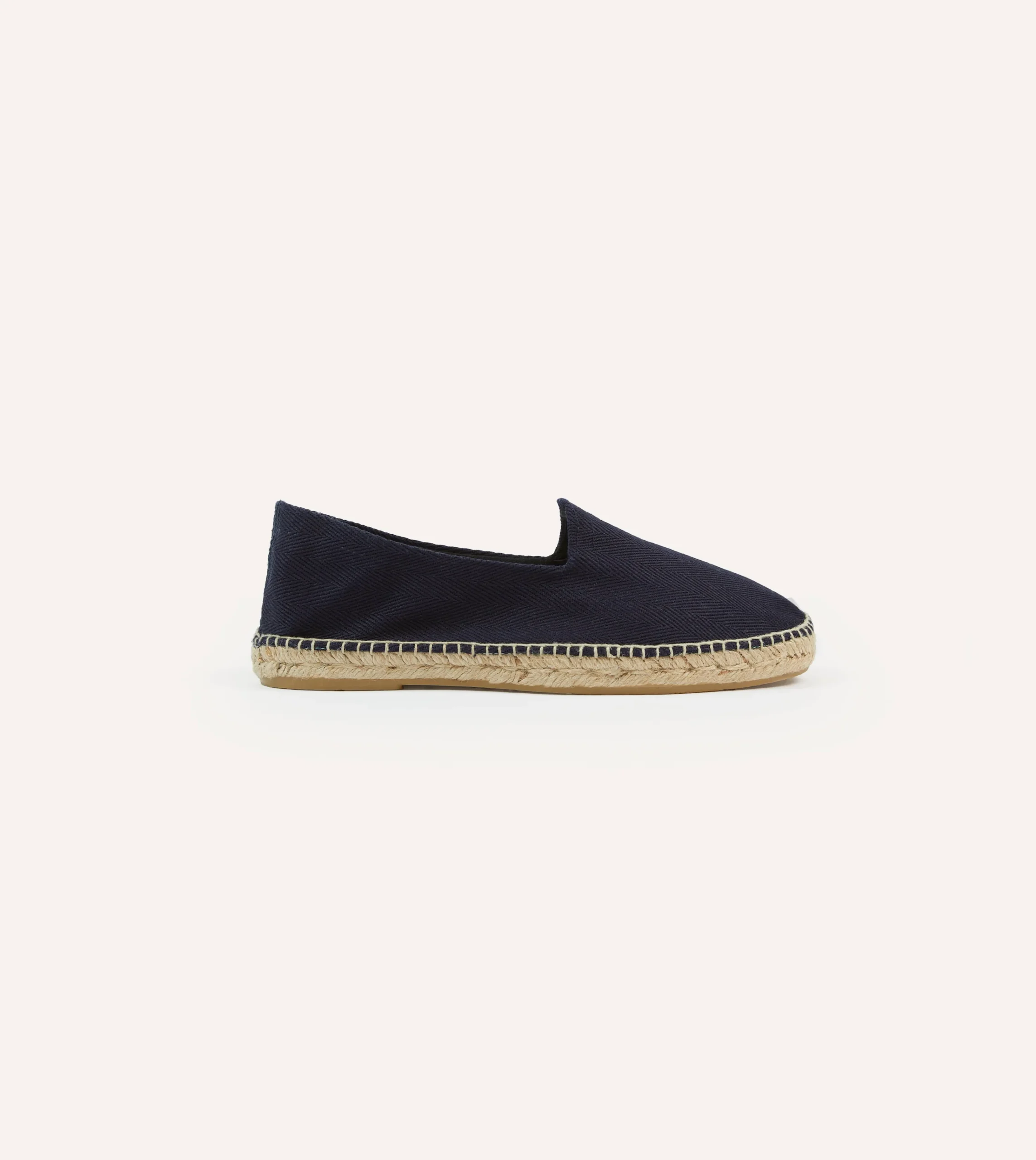 Drake’s Herringbone Cotton Espadrilles