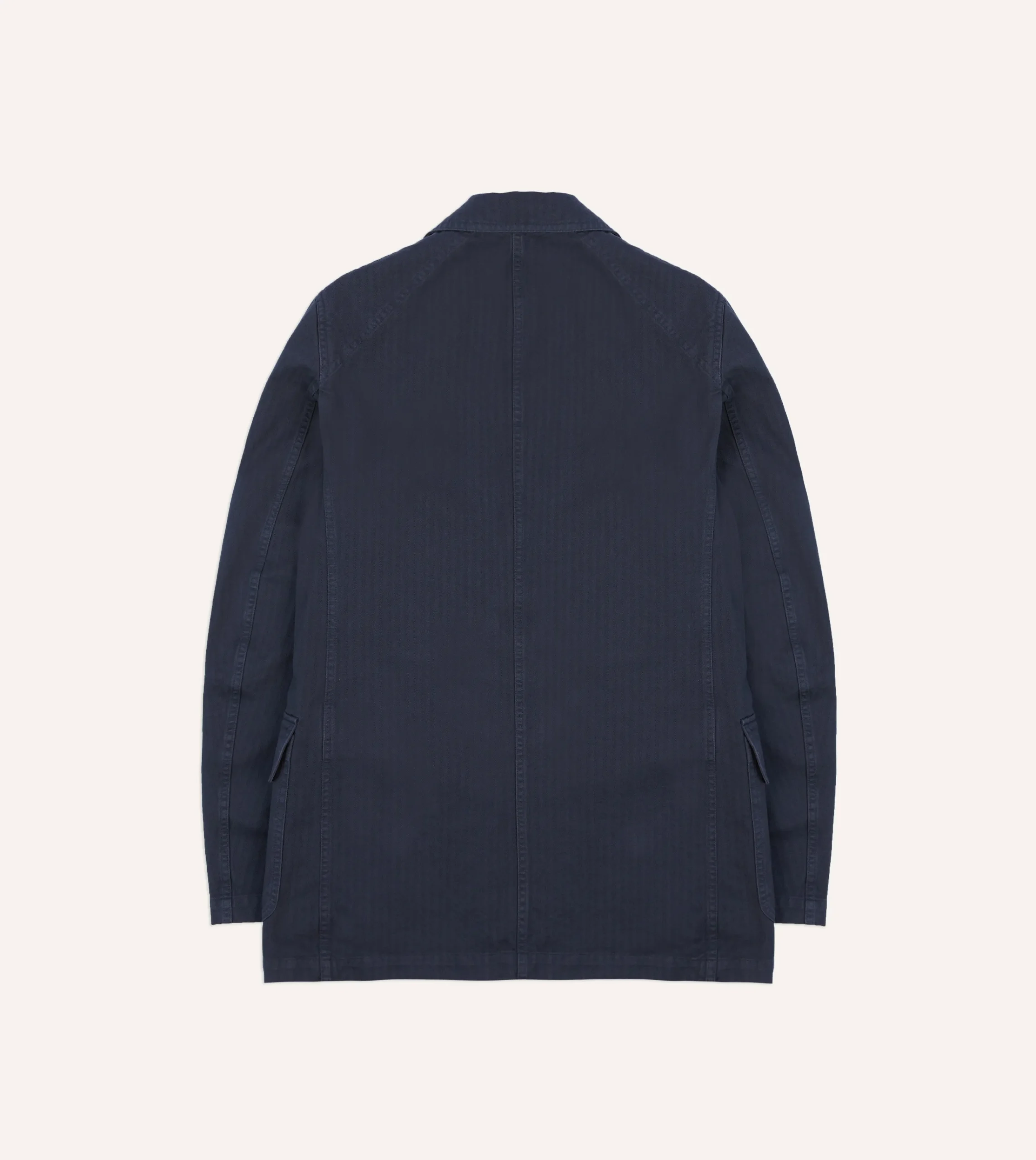 Drake’s Herringbone Cotton Games Blazer Mk. I
