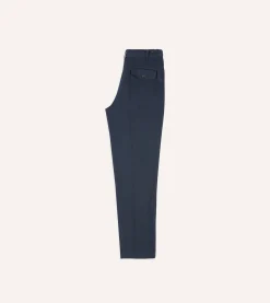 Drake’s Herringbone Cotton Games Trousers